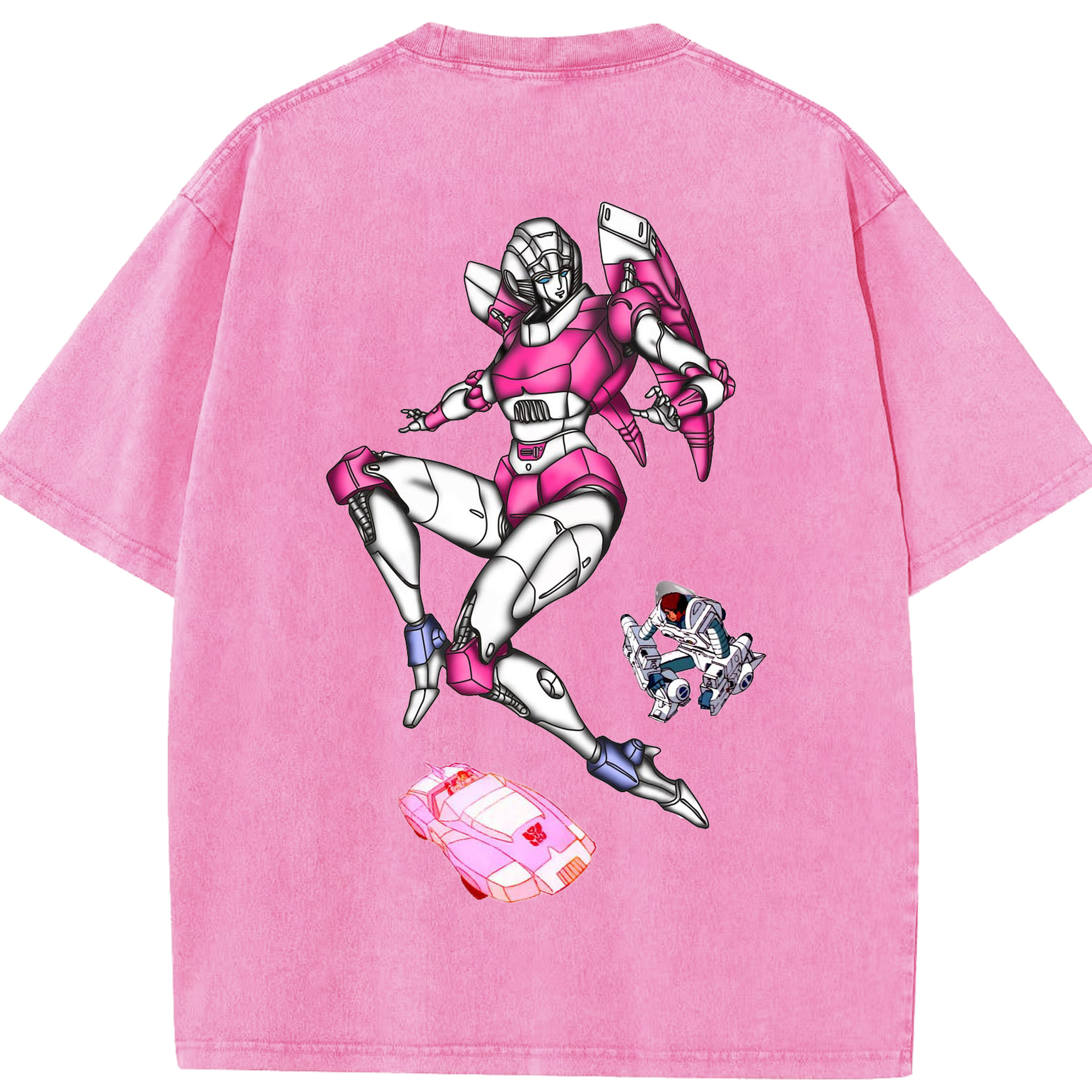 （画像用）  綿100% ヴィンテージ風 半袖Tシャツ（背面プリント）